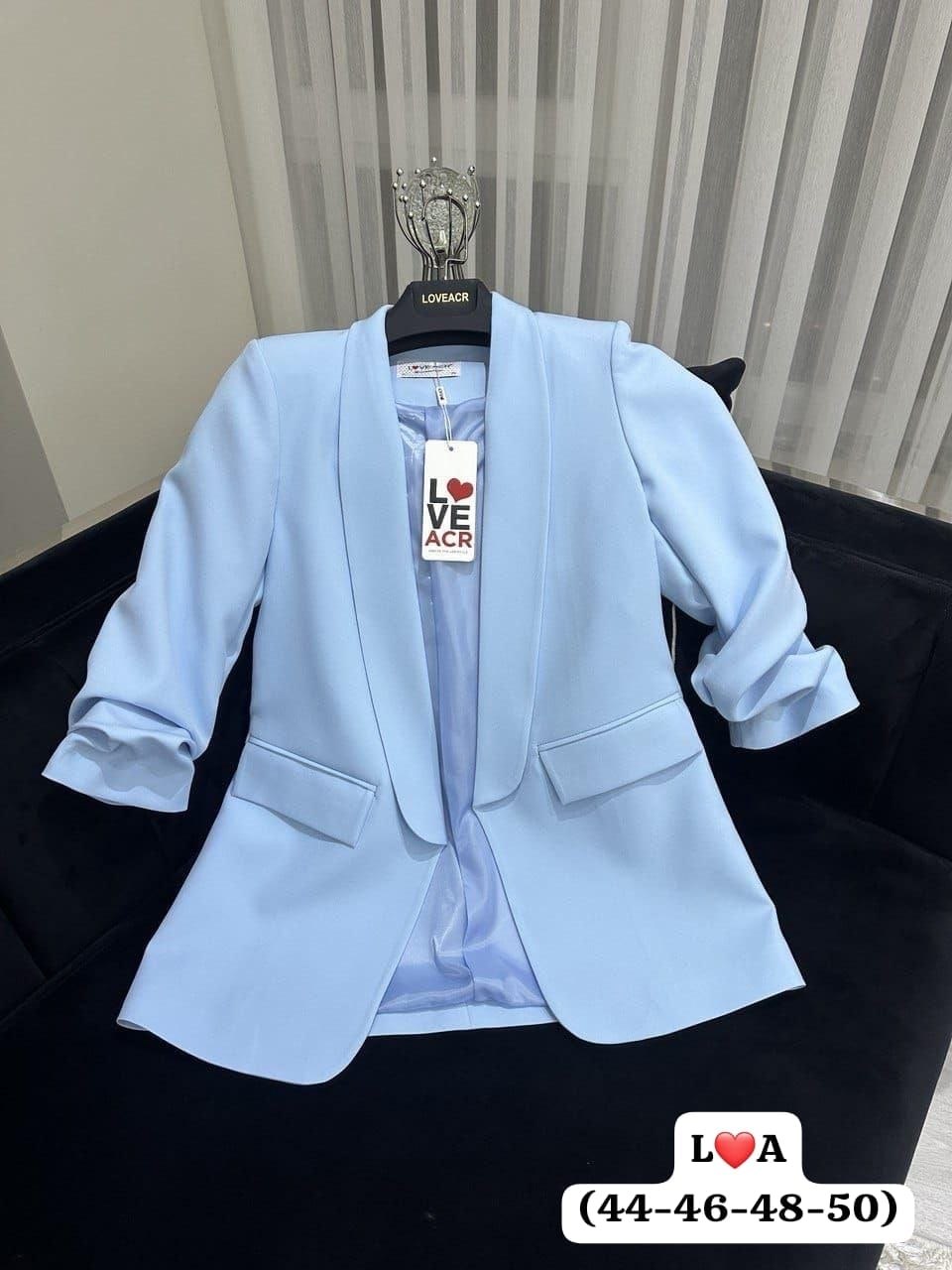 Blazer bleu ciel Céleste, Jen Shopping
