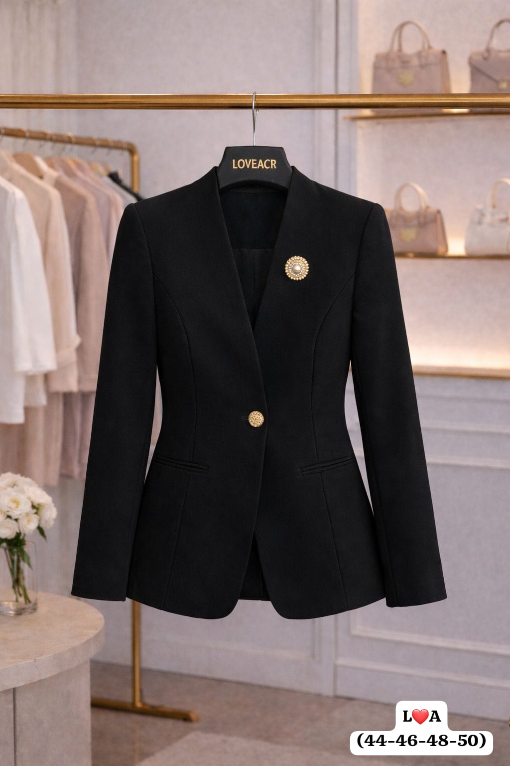 Blazer noir Noire, Jen Shopping