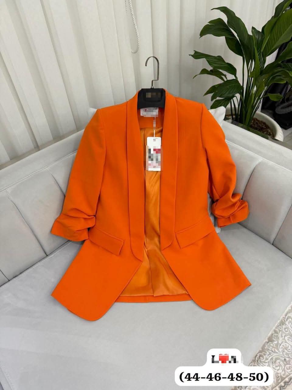 Blazer orange Corail, Jen Shopping