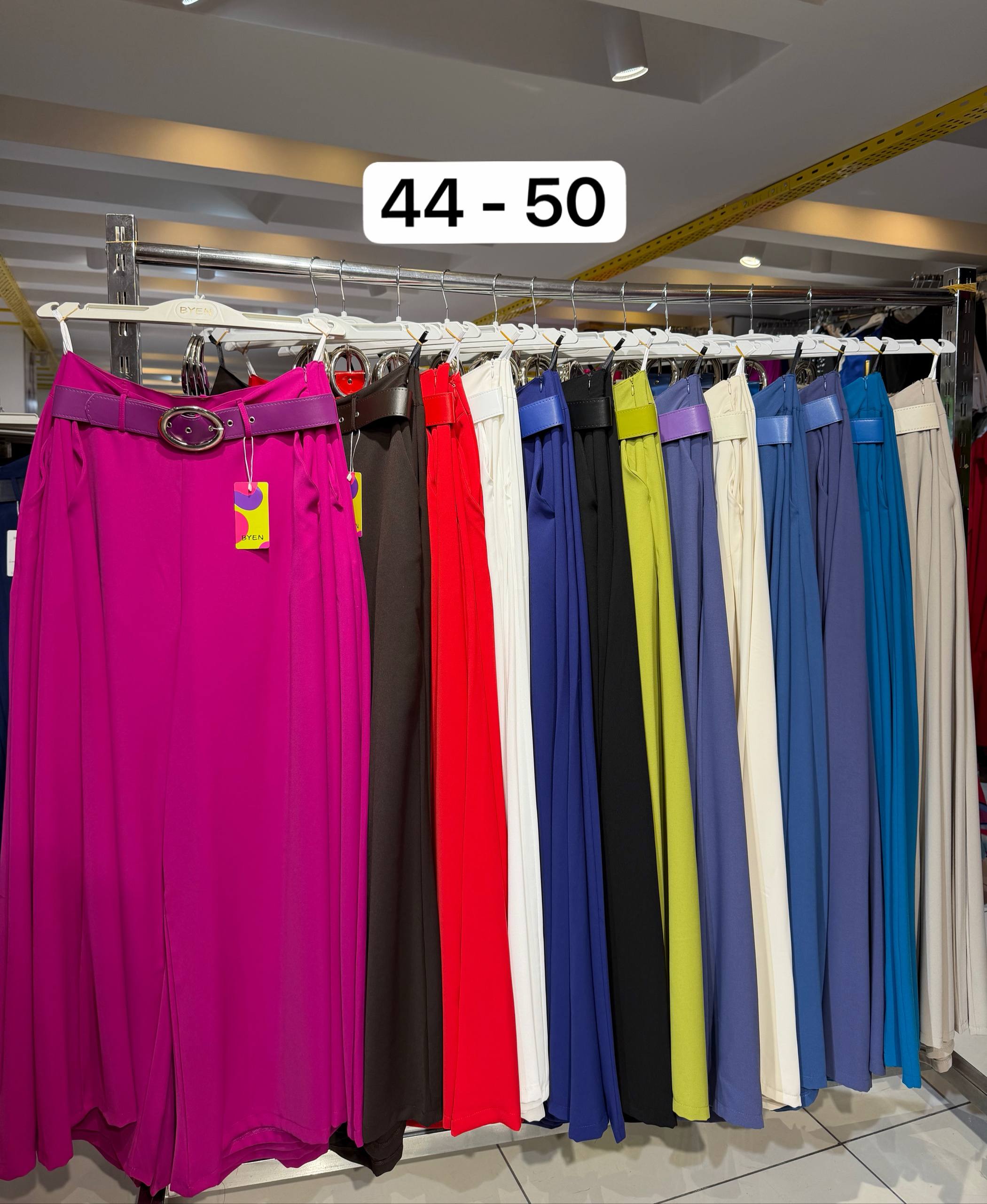 Pantalon palazzo magenta, nouvel arrivage, Jen Shopping